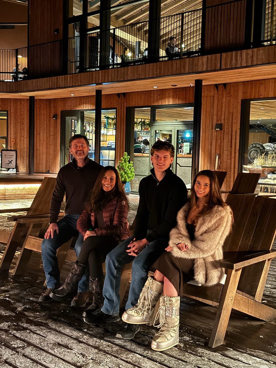Nicholas with family